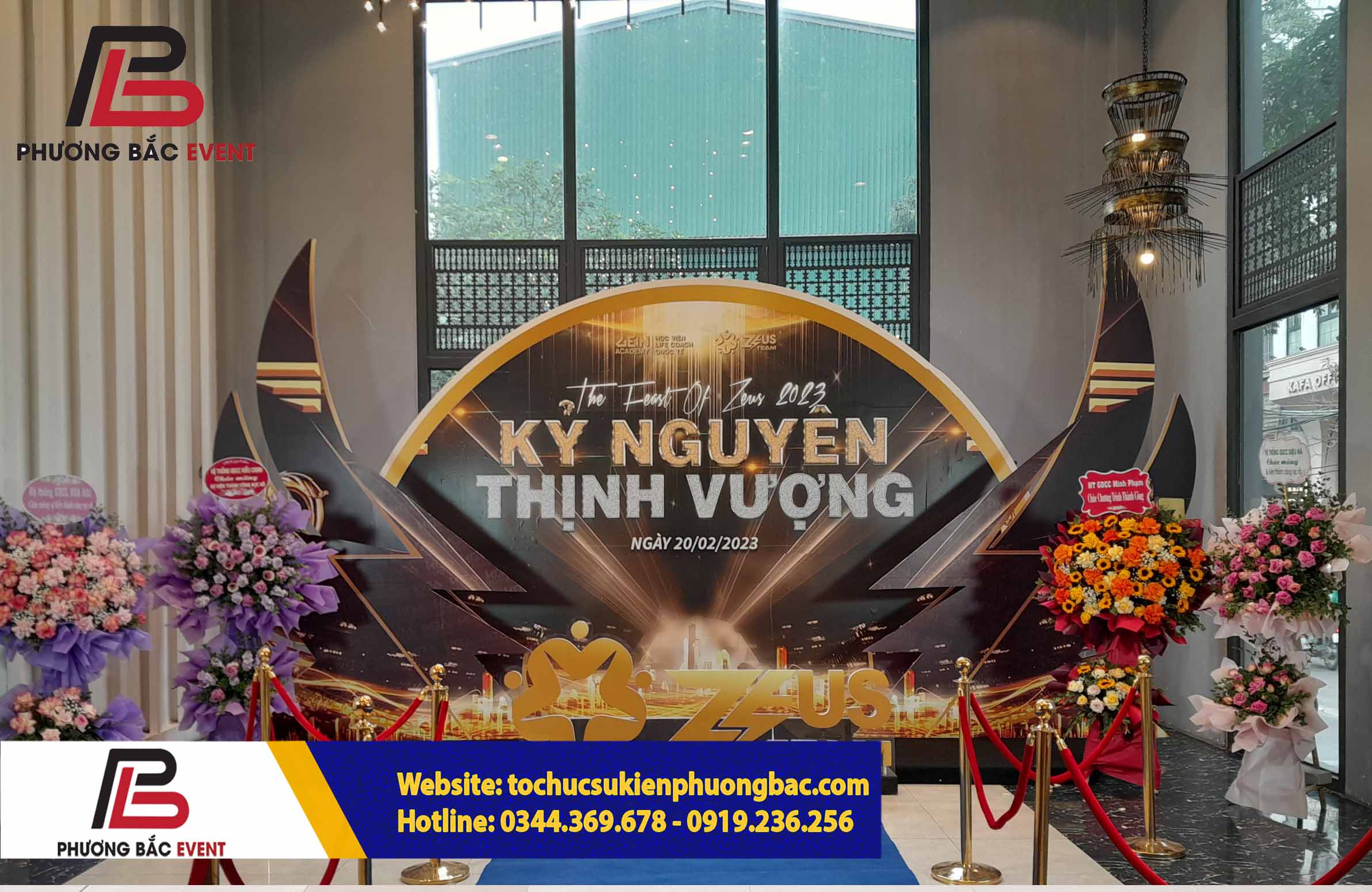 thi công photobooth sự kiện kỉ nguyên thịnh vượng