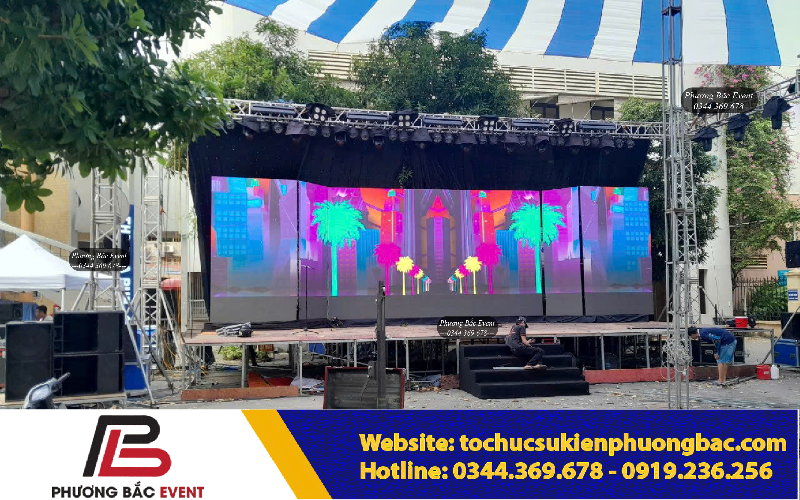 cho thuê màn hình led ngoài trời tại hà nội