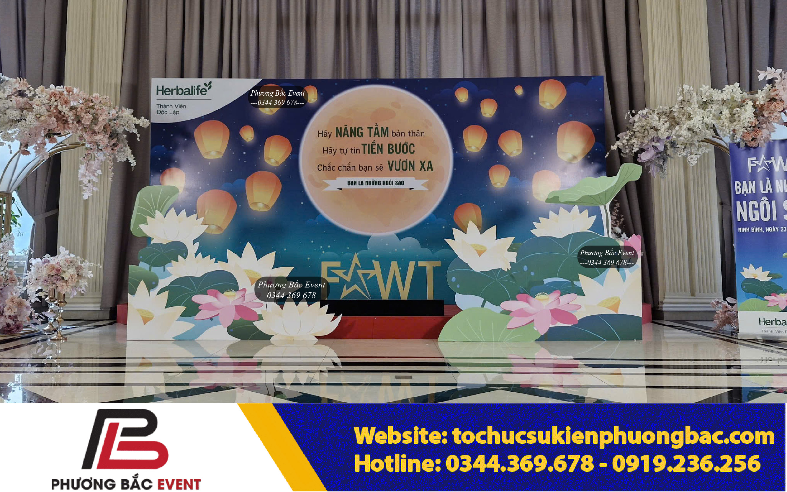 mẫu backdrop đẹp