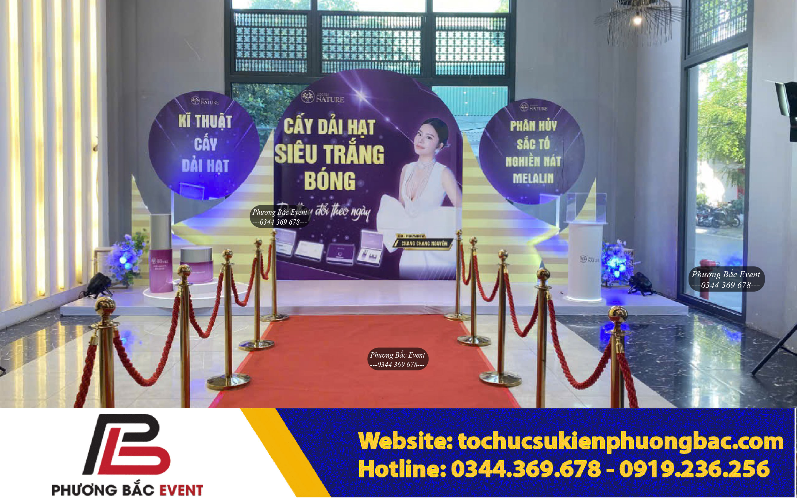 cho thuê photobooth chụp hình lễ ra mắt sản phẩm mỹ phẩm mới